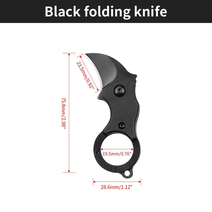 Mini Folding Pocket Knife – Keychain & Multi-Tool Gadget