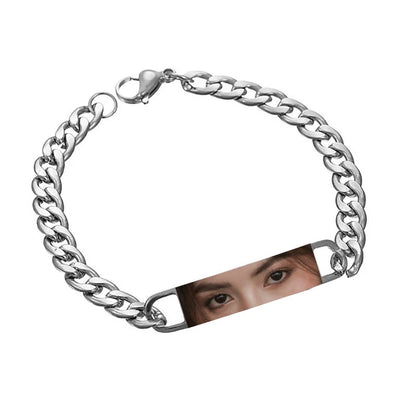 Personalized Lover Eyes Picture Bracelet for him&her