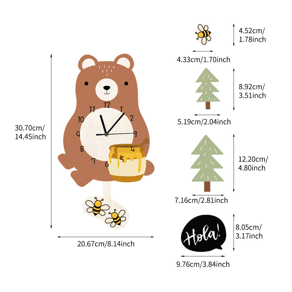 Decorative Wall Clock For Children's Rooms