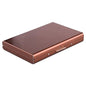 RFID-Blocking Slim Aluminum Wallet – Minimalist Cardholder for Men