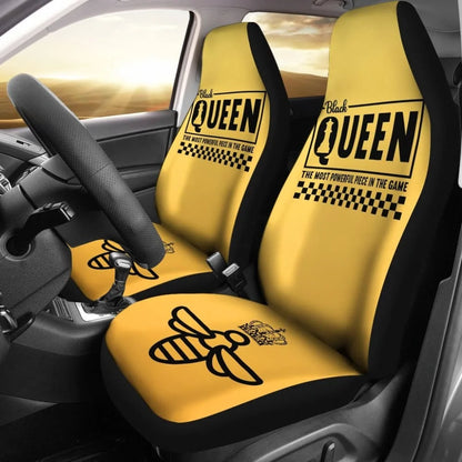 Queen and King His and Hers Car Seat Covers Set
