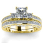 Crystal Diamond Ring European And American