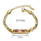 Personalized Lover Eyes Picture Bracelet for him&her