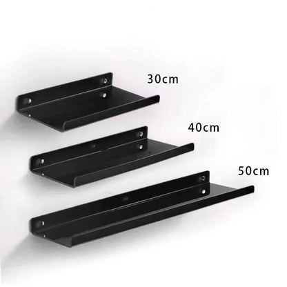 Invisible Acrylic Floating Shelf – Wall-Mounted Corner Storage