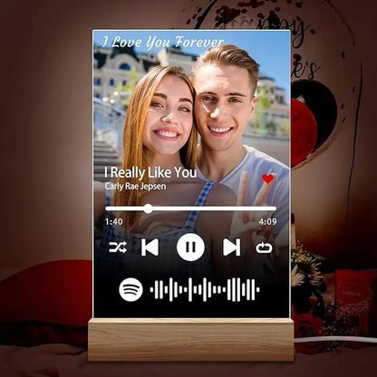 Personalized LED Picture Frame HIM&HER Day Gift