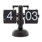 Automatic Turning Retro Minimalist Home Clock