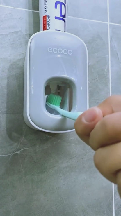 Automatic Toothpaste Dispenser Wall-Mounted Bathroom Toothpaste Squeezer